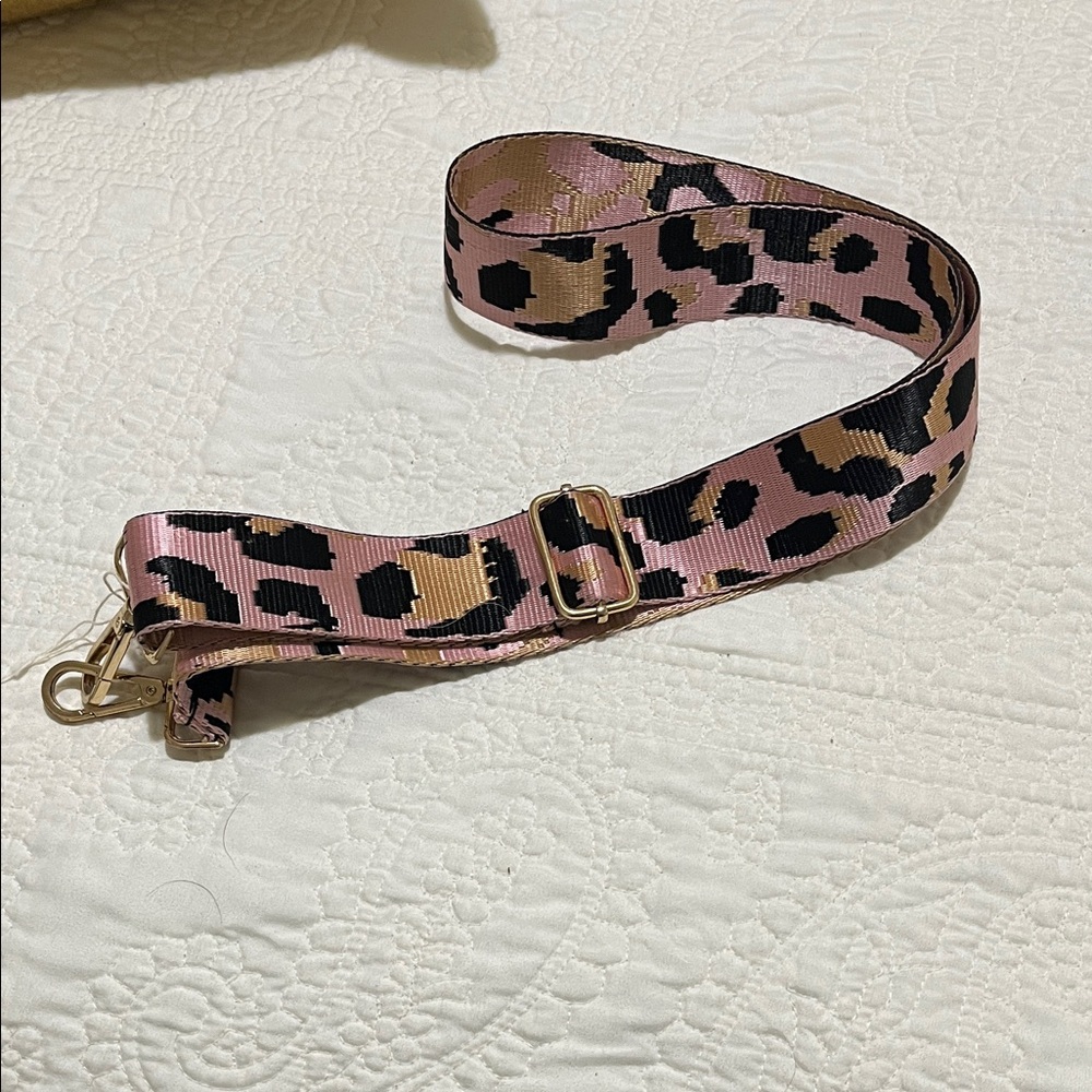 Leopard Print Adjustable Strap - image 1